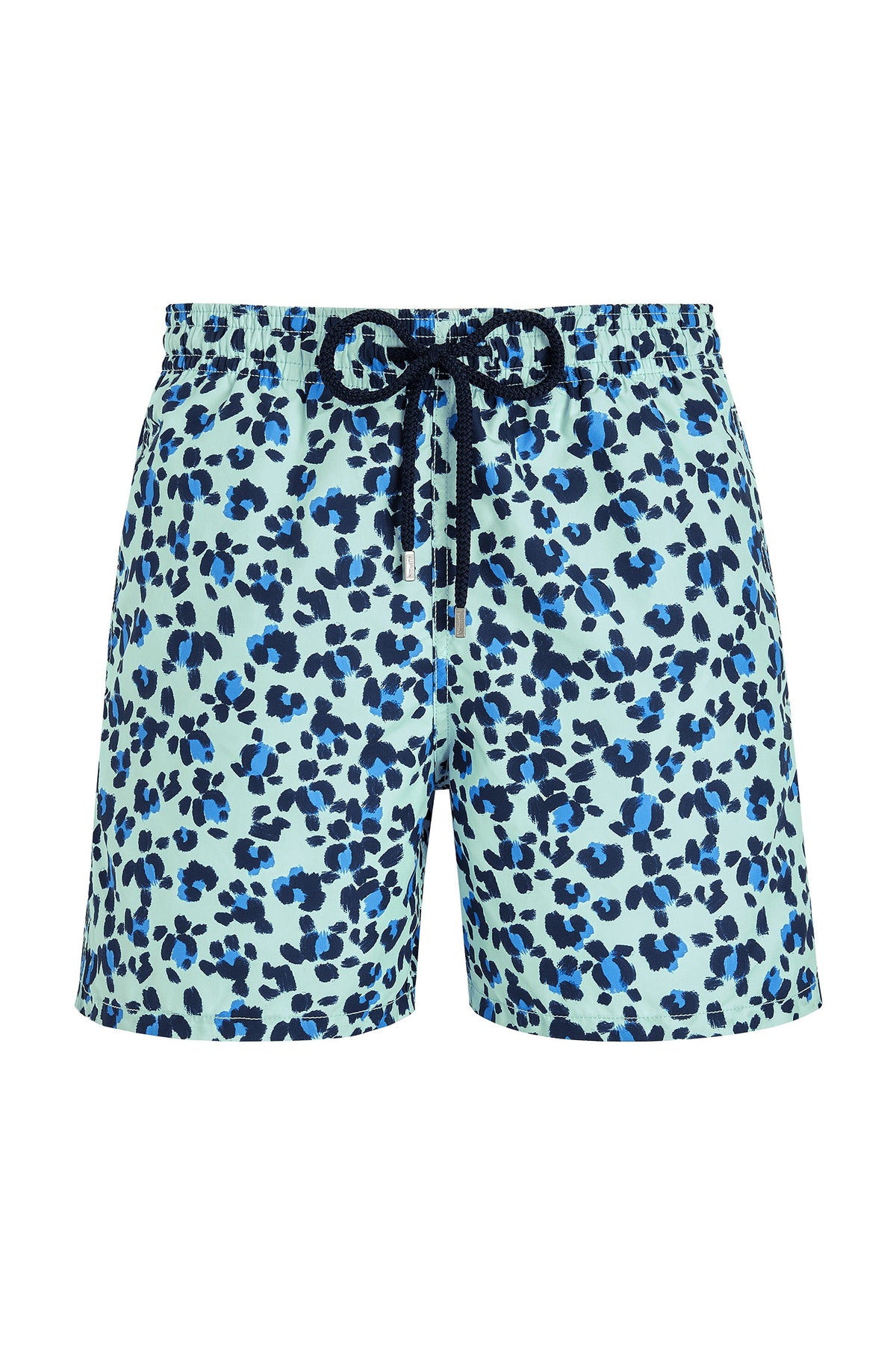 Leopard print swim shorts online