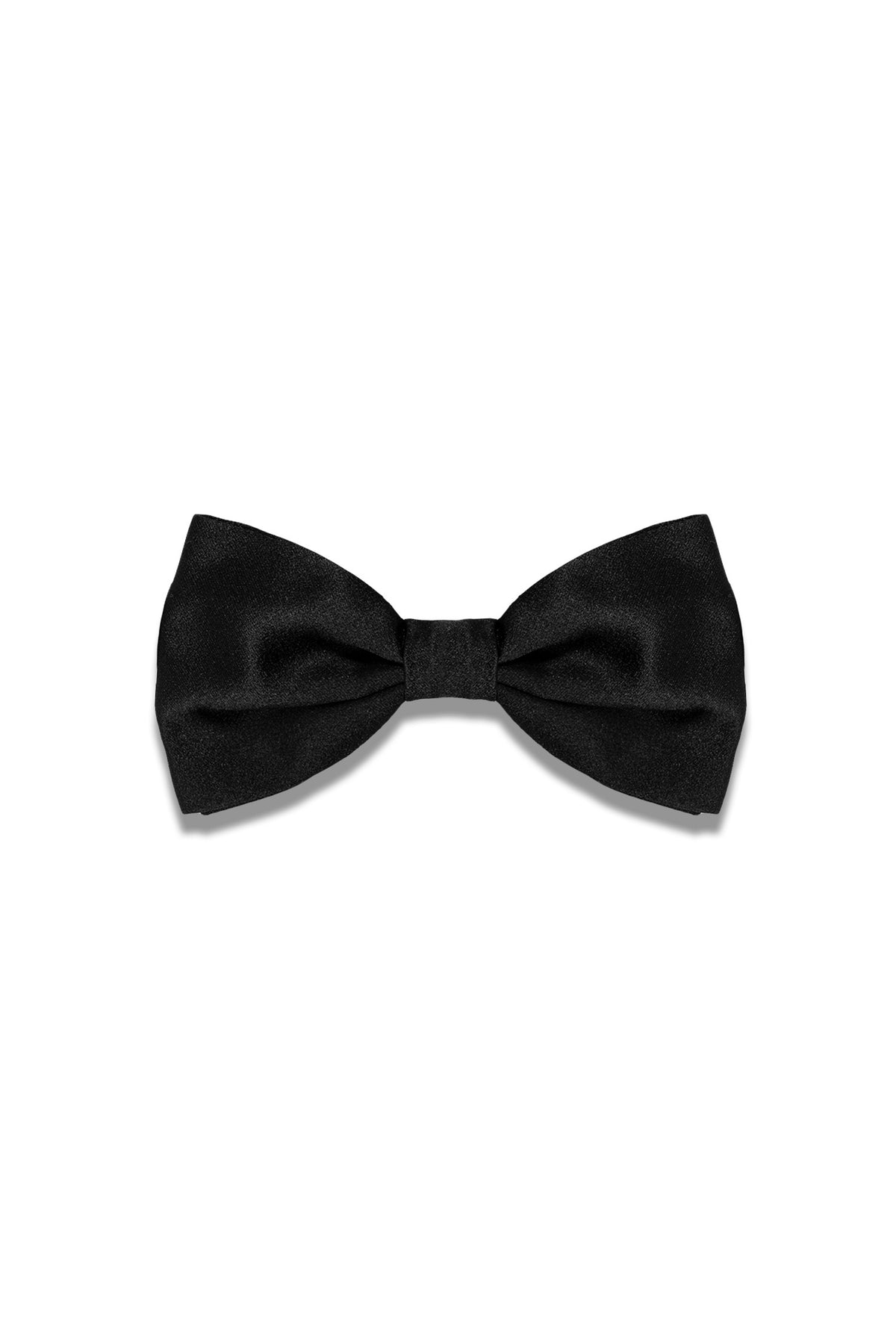 CANALI Black Silk Bow Tie — Mitchell Ogilvie